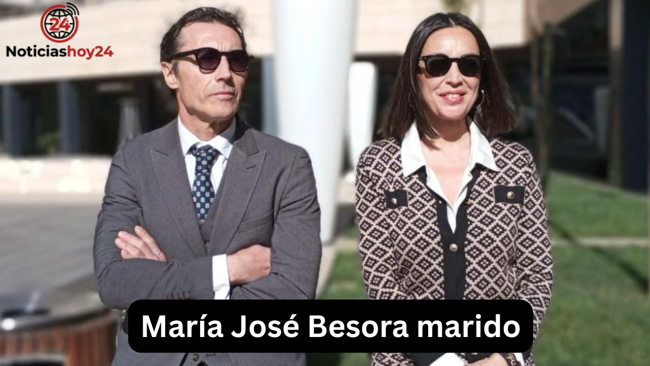 María José Besora y su marido
