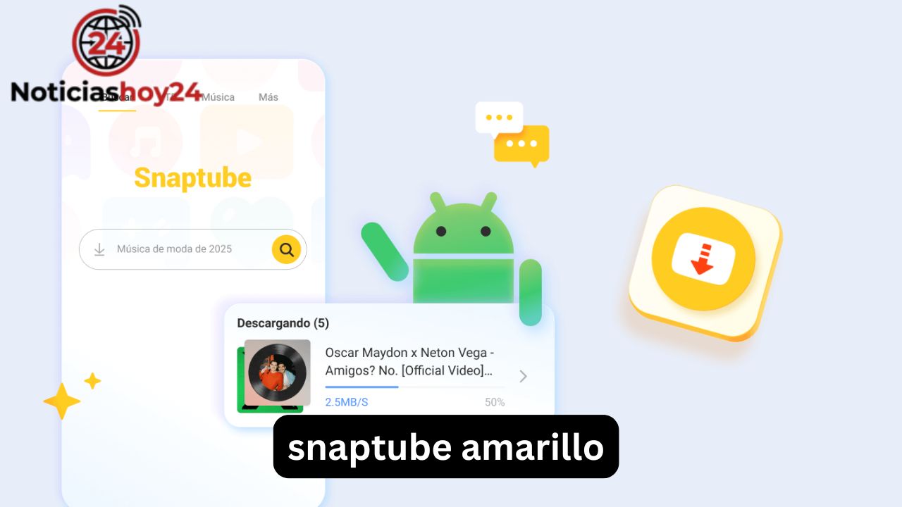 Snaptube Amarillo